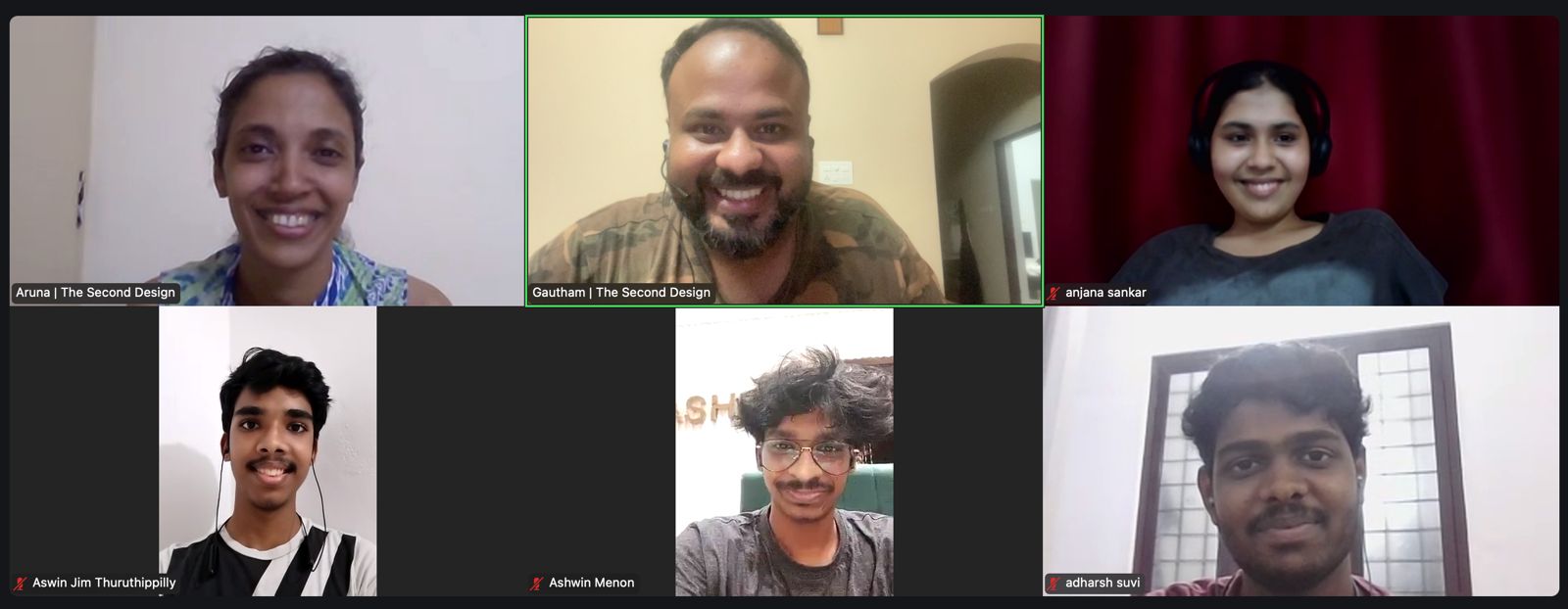 Another Zoom grid view during a Beyond the Blueprint session